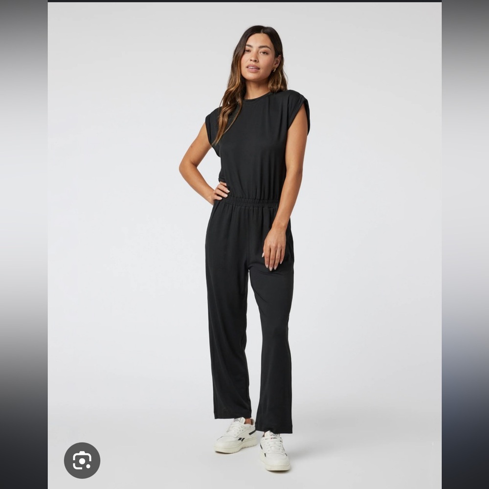 Vuori Short Sleeve Lux Crew Jumpsuit